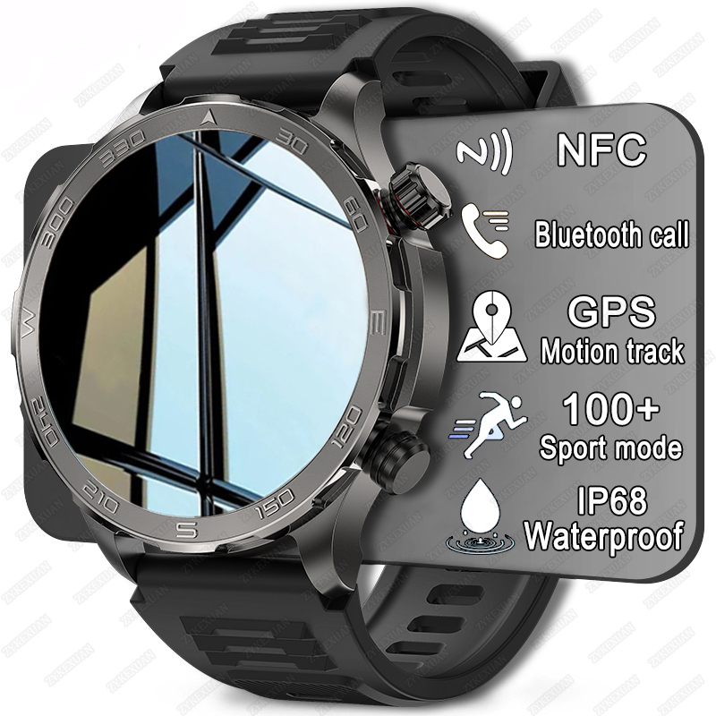 Smartwatch Face - ใหม่ GPS ติดตามสมาร์ทวอทช์ผู้ชายหน้าจอ AMOLED HD กีฬากลางแจ้งฟิตเนสอัตราการเต้นของหัวใจ