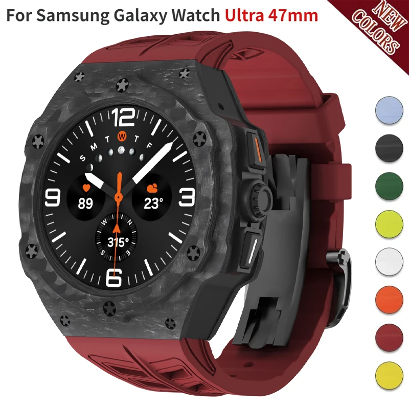 Samsung Smartwatch Ultra Accessories - หรูหราชุดปรับเปลี่ยนสําหรับ Samsung Galaxy นาฬิกา Ultra 47