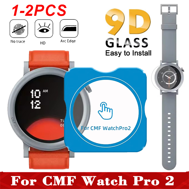 Smartwatch Icon - กระจกนิรภัยสําหรับCMFนาฬิกาPro 2 สมาร์ทนาฬิกาHDป้องกันหน้าจอAnti-ScratchสําหรับCfmนาฬิกาPro 2 ติดตั้งง่ายแก้วภาพยนตร์