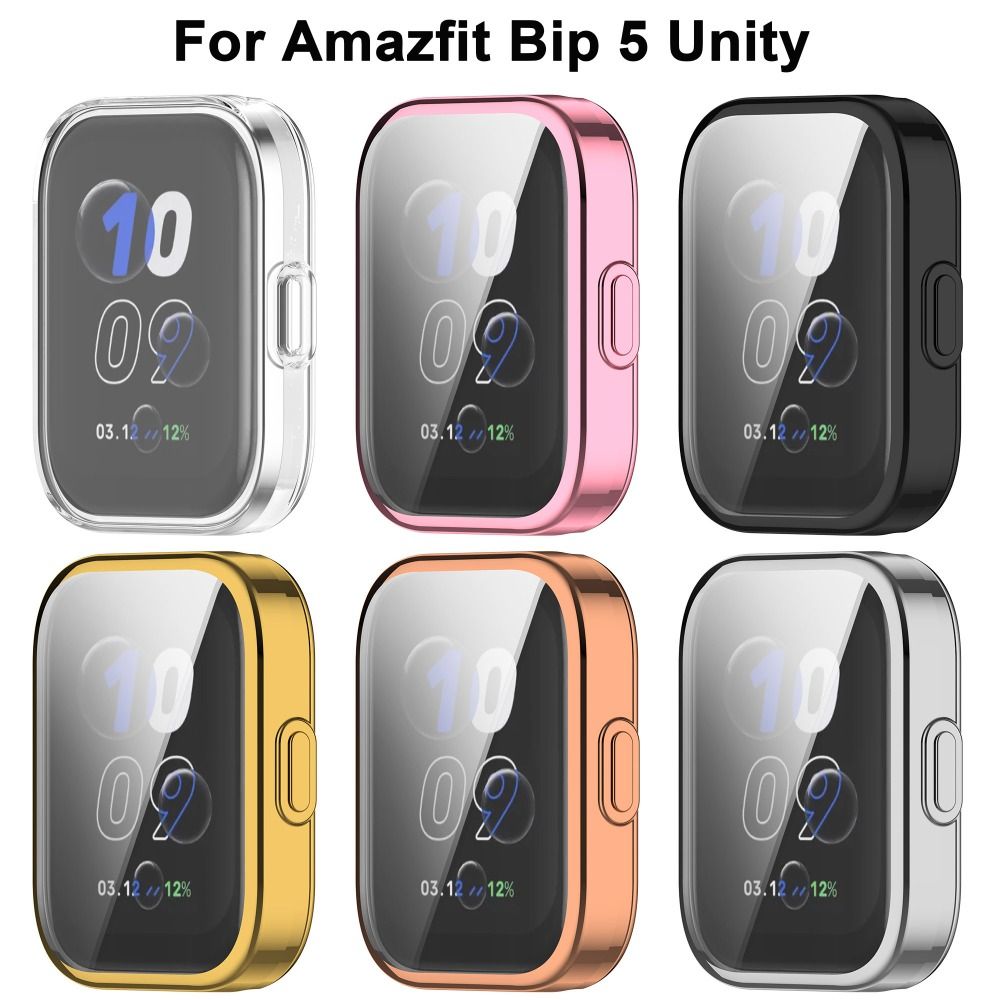 Smartwatch Icon - เคส TPU แบบเต็มตัว ป้องกันรอยขีดข่วน ฟิล์มกันรอยหน้าจอ อุปกรณ์เสริมสมาร์ทวอทช์