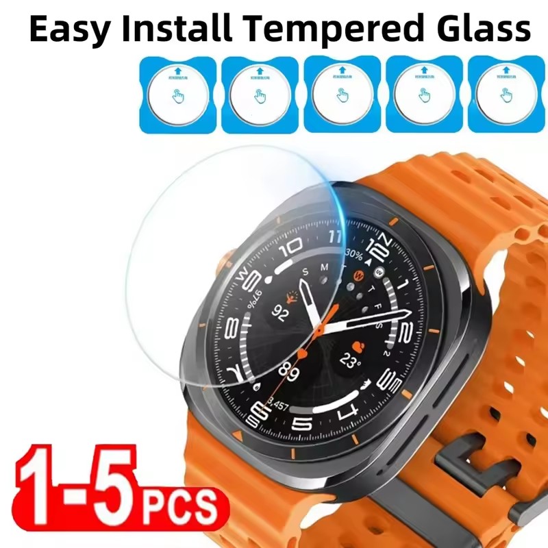 Samsung Smartwatch Ultra Accessories - 1-5PCS Premium กระจกนิรภัยสําหรับ Samsung Galaxy นาฬิกา