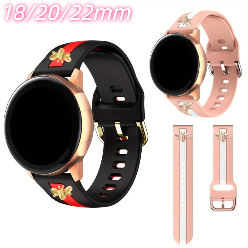 Fossil Smartwatch Accessories - สายซิลิโคน BUSKOZ สำหรับนาฬิกาซัมซุง กาแล็กซี่ วอทช์ 7