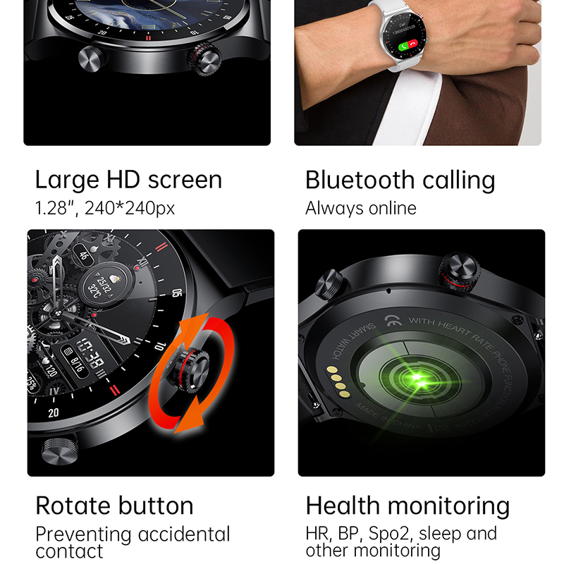 สมาร์ทวอทช์ ECG+PPG พร้อมฟังก์ - Smartwatch Custom บทวิจารณ์และราคา
