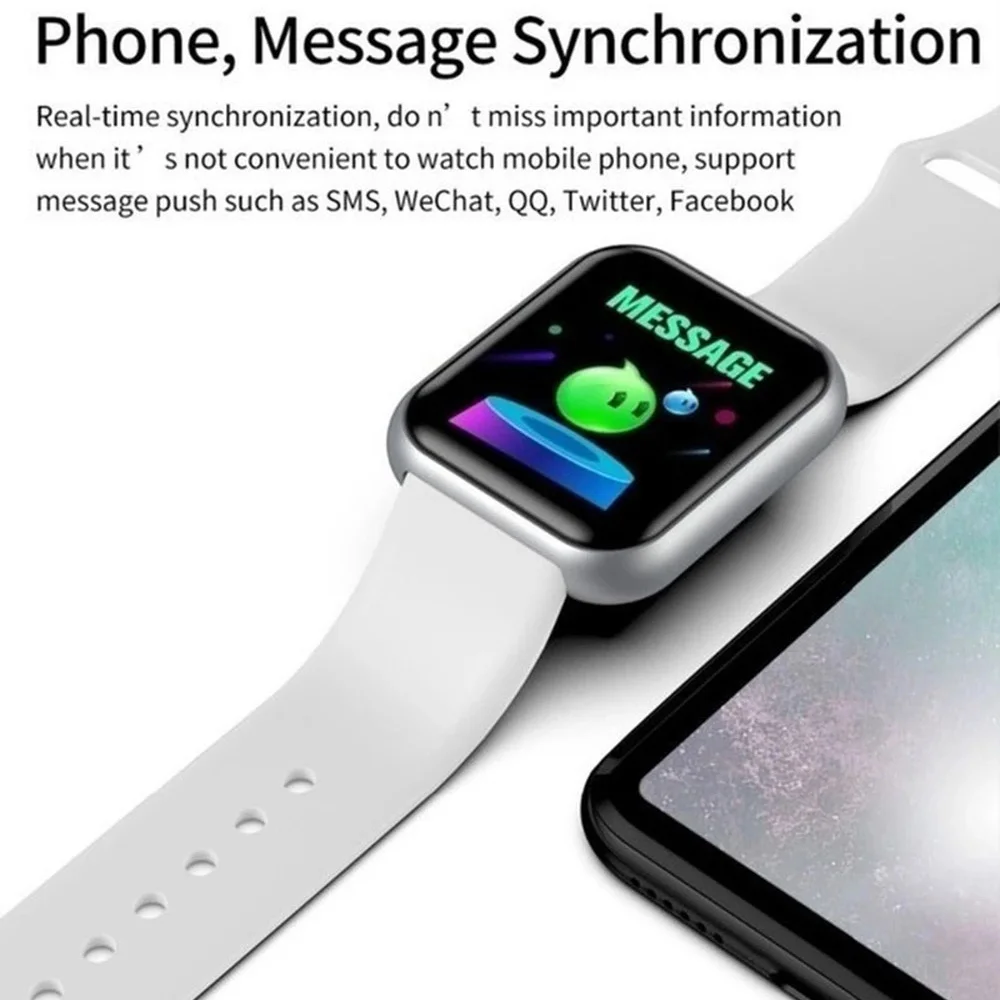 สมาร์ทวอทช์ผู้ชายผู้หญิงนาฬิกา - Android Smartwatch Accessories บทวิจารณ์และราคา