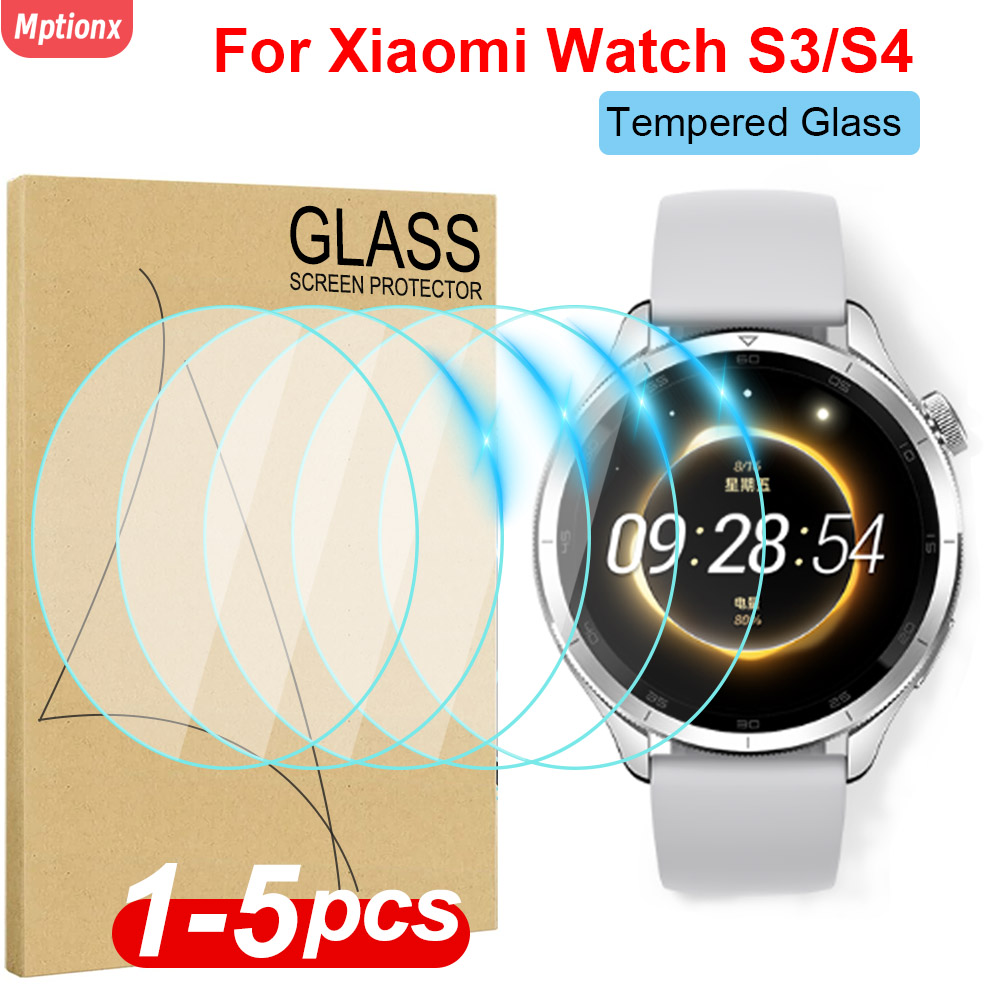 กระจกนิรภัยสำหรับเสี่ยวหมี่ มิ - Xiaomi Smartwatch S3 Accessories บทวิจารณ์และราคา