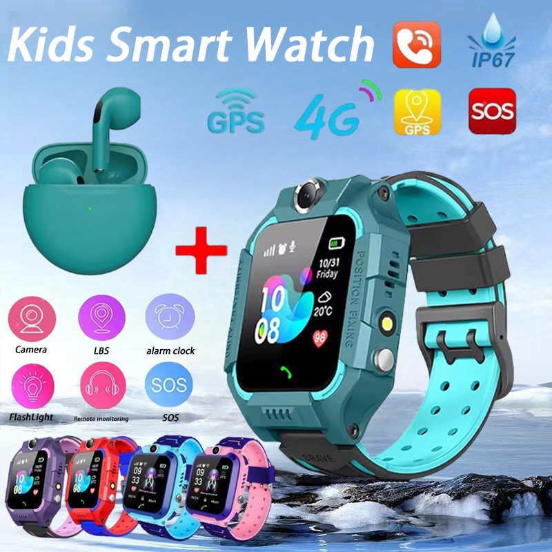 เด็กใหม่นาฬิกาสมาร์ท SOS นาฬิก - Smartwatch Id บทวิจารณ์และราคา