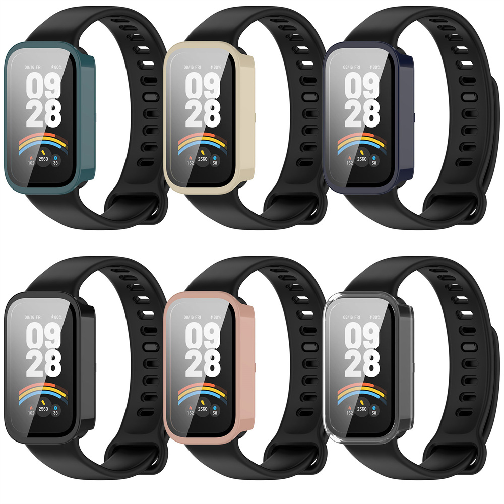 กระจกนิรภัย + กรณีสําหรับ Xiao - Smartwatch Icon บทวิจารณ์และราคา