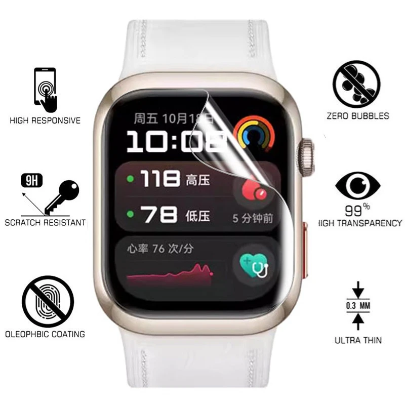 TPU Hydrogel ฟิล์มสําหรับ Huaw - Smartwatch Icon บทวิจารณ์และราคา