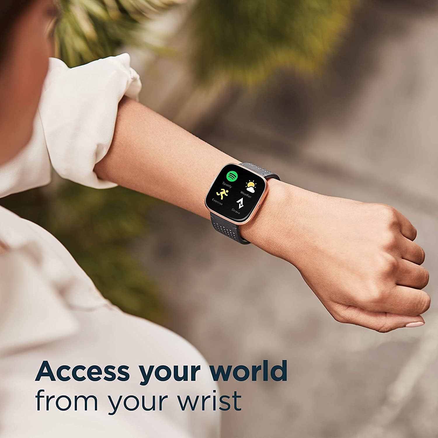 Fitbit Versa 2 สมาร์ทวอทช์สุขภ - Smartwatch Face บทวิจารณ์และราคา