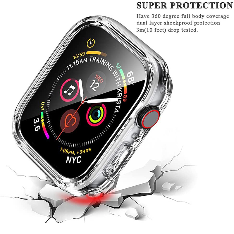กระจกนิรภัย + ฝาครอบสําหรับ Ap - Smartwatch Icon บทวิจารณ์และราคา