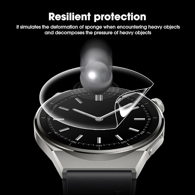 1-5 ชิ้นฟิล์มไฮโดรเจลสำหรับนาฬ - Smartwatch Icon บทวิจารณ์และราคา