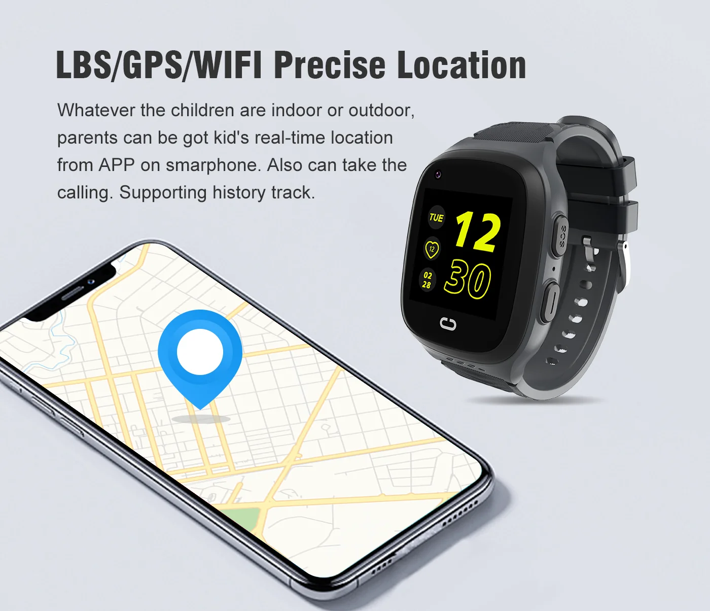 นาฬิกาสมาร์ทวอทช์เด็ก 4G พร้อม - Smartwatch Id บทวิจารณ์และราคา