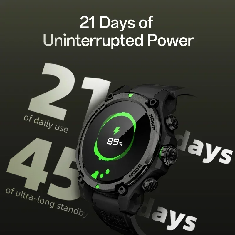 เปิดตัวทั่วโลก Blackshark GS3  - Smartwatch Face บทวิจารณ์และราคา