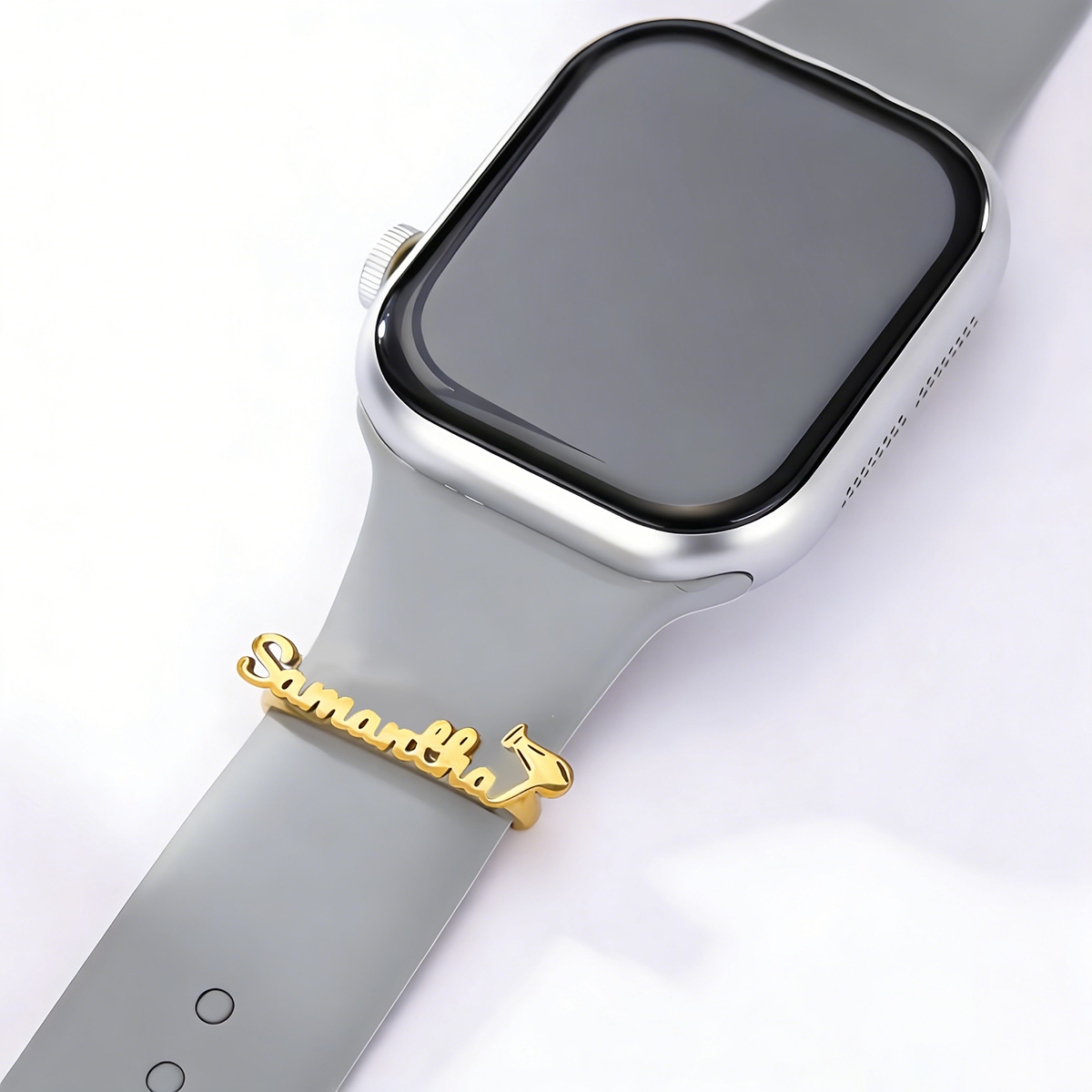 ชาร์มโลหะสลักชื่อ Chandler สำห - Smartwatch Custom บทวิจารณ์และราคา