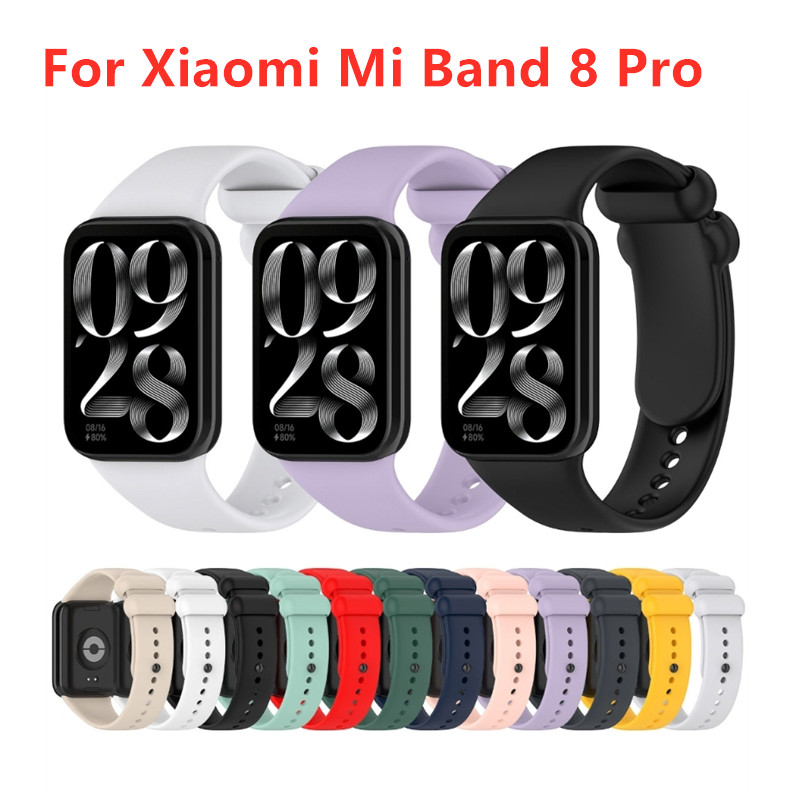สายซิลิโคนสำหรับ Xiaomi Mi ban - Android Smartwatch Accessories บทวิจารณ์และราคา