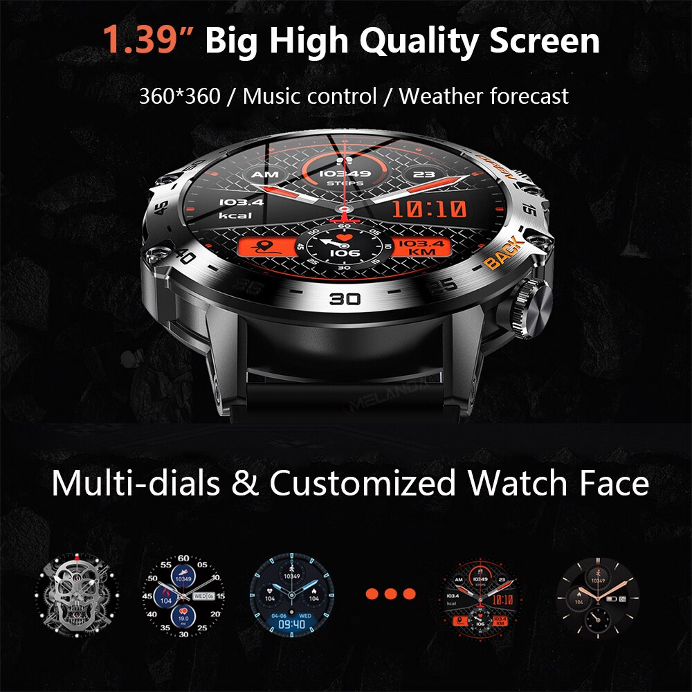 นาฬิกาสมาร์ทวอทช์ MEVADEN Stee - Smartwatch Face บทวิจารณ์และราคา