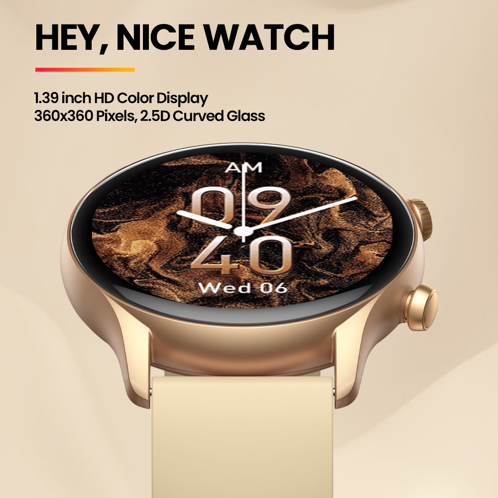 ใหม่ Zeblaze Btalk 3 Plus โทรด - Smartwatch Face บทวิจารณ์และราคา