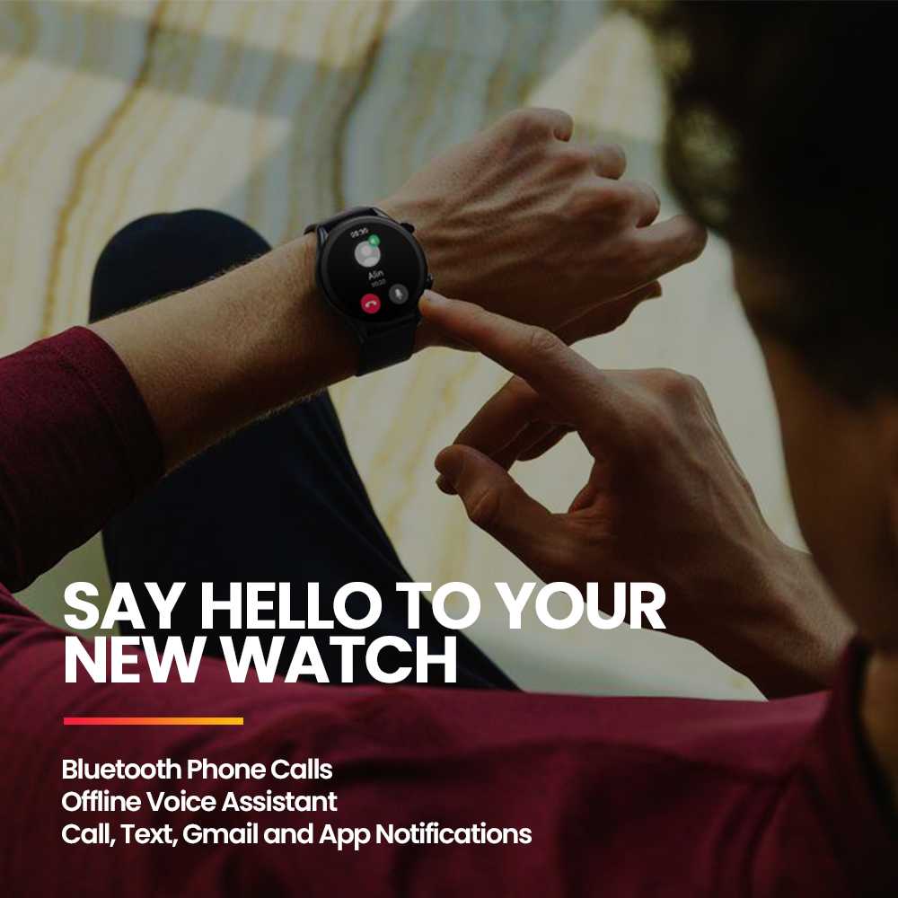 ใหม่ Zeblaze Btalk 3 Plus โทรด - Smartwatch Face บทวิจารณ์และราคา