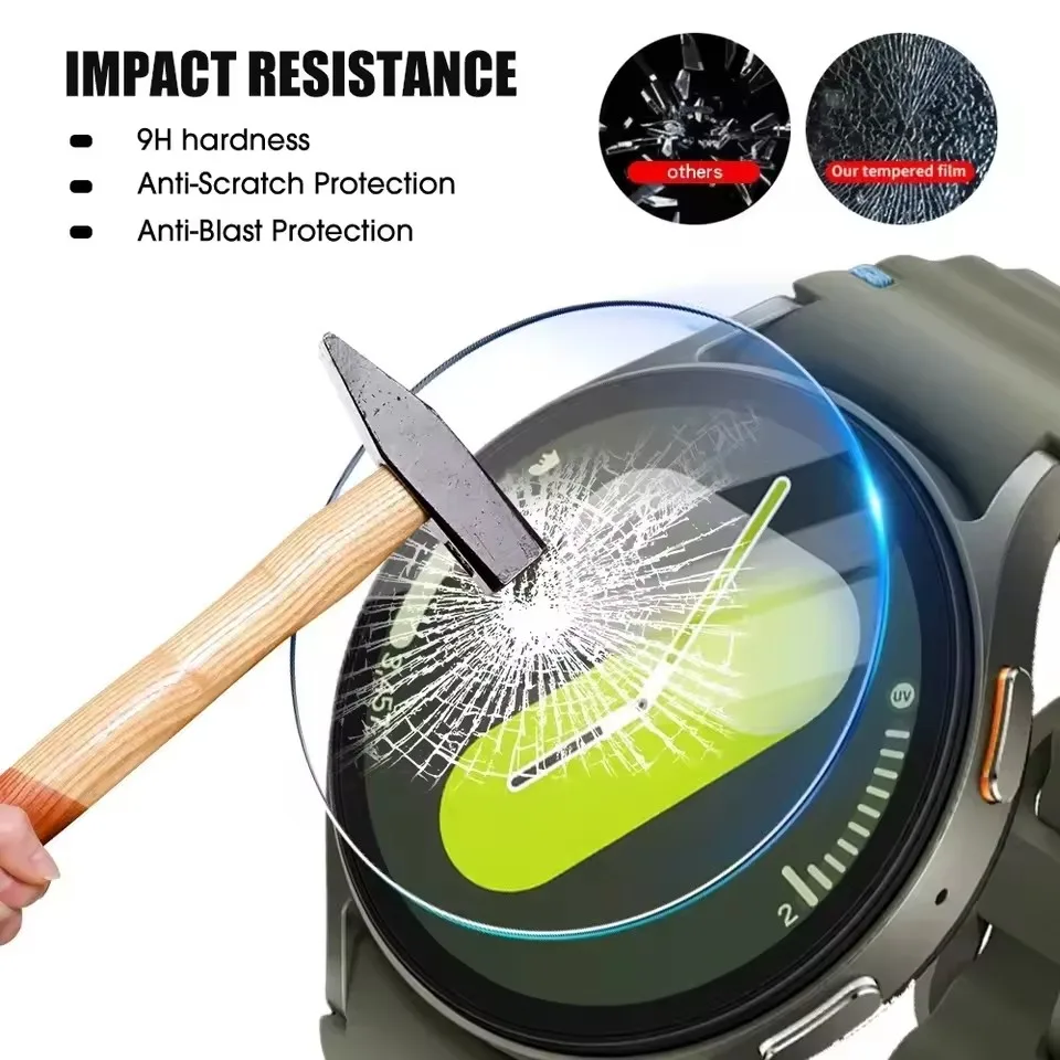1-5PCS Premium กระจกนิรภัยสําห - Samsung Smartwatch Ultra Accessories บทวิจารณ์และราคา