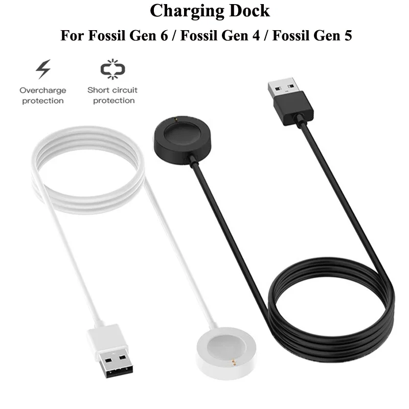 1M USB Magnetic Fast Charger D - Fossil Smartwatch Accessories บทวิจารณ์และราคา