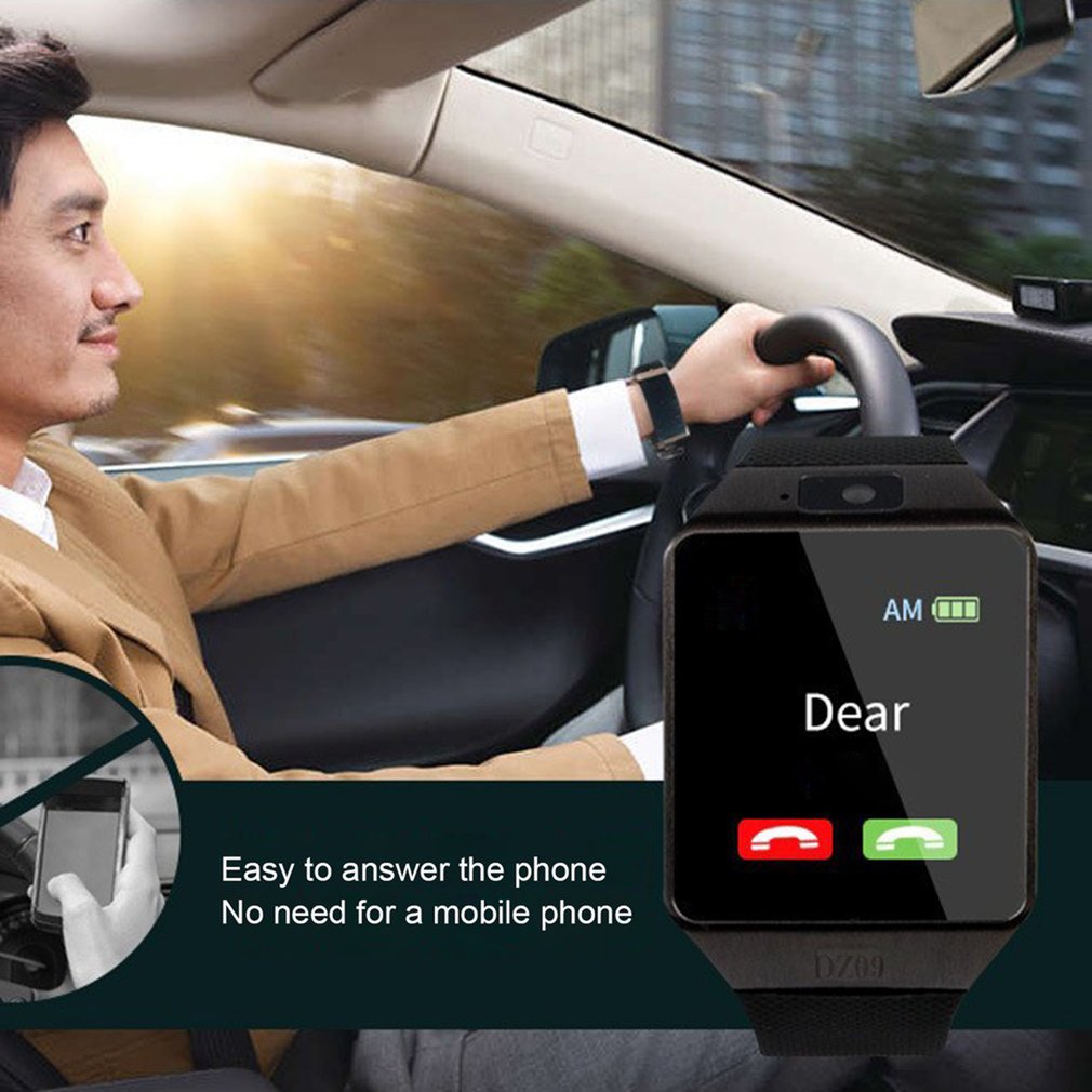สมาร์ทวอทช์หน้าจอสัมผัส DZ09 ร - Smartwatch Id บทวิจารณ์และราคา