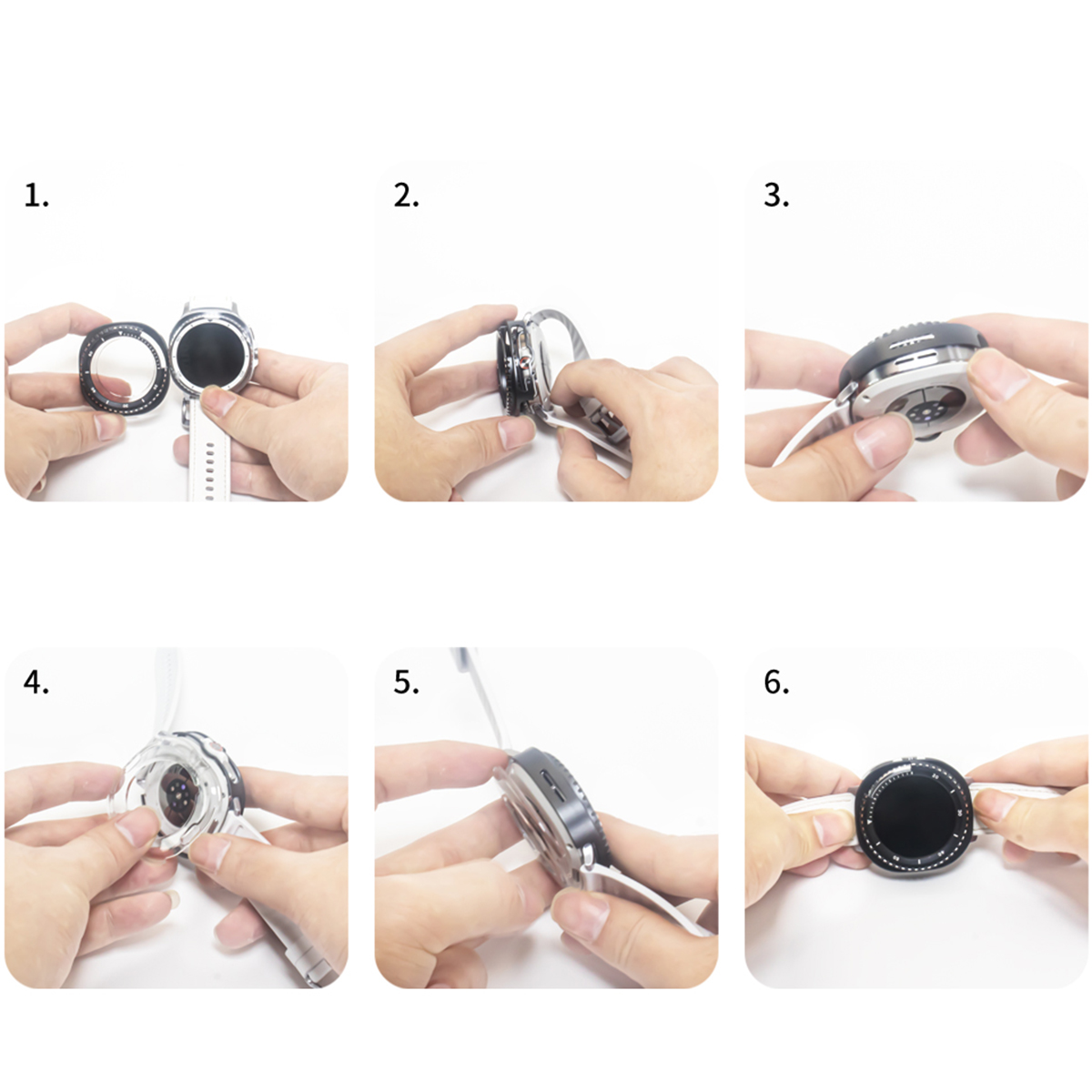 สำหรับกาแล็กซี่วอทช์ 8 คลาสสิค - Android Smartwatch Accessories บทวิจารณ์และราคา