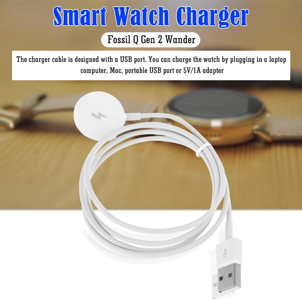 สายชาร์จนาฬิกา สาย USB สำหรับช - Fossil Smartwatch Accessories บทวิจารณ์และราคา